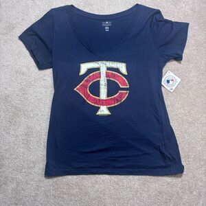 MN Twins Woman's T-shirt, Size L, NWT